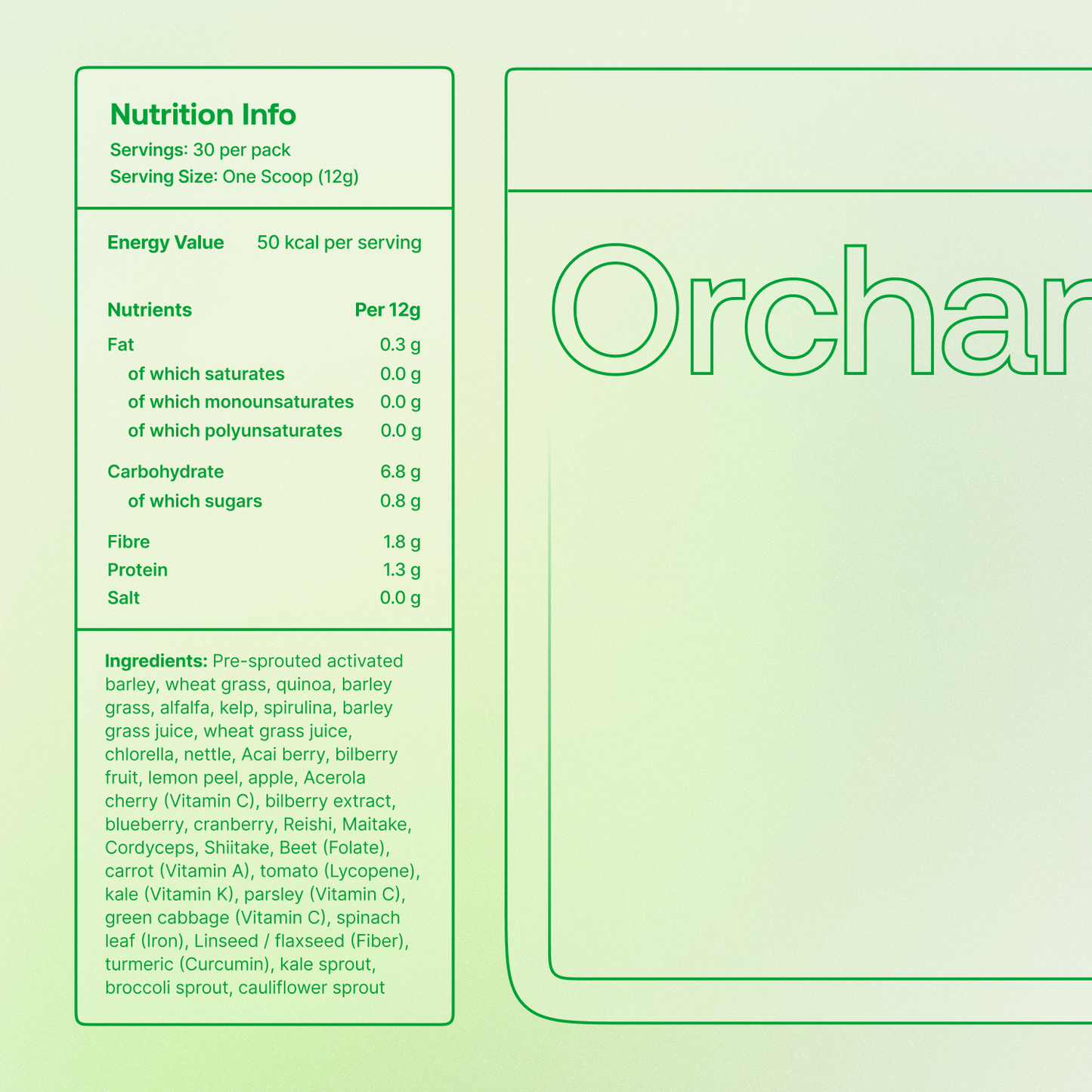 Orchard Daily Greens